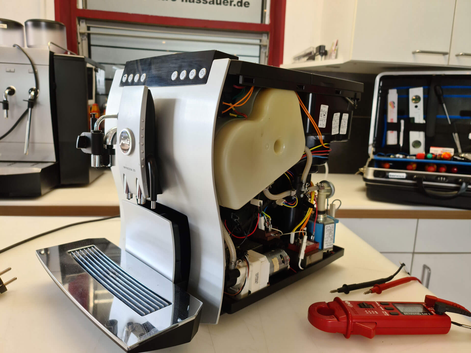 Jura Kaffeevollautomaten Reparatur